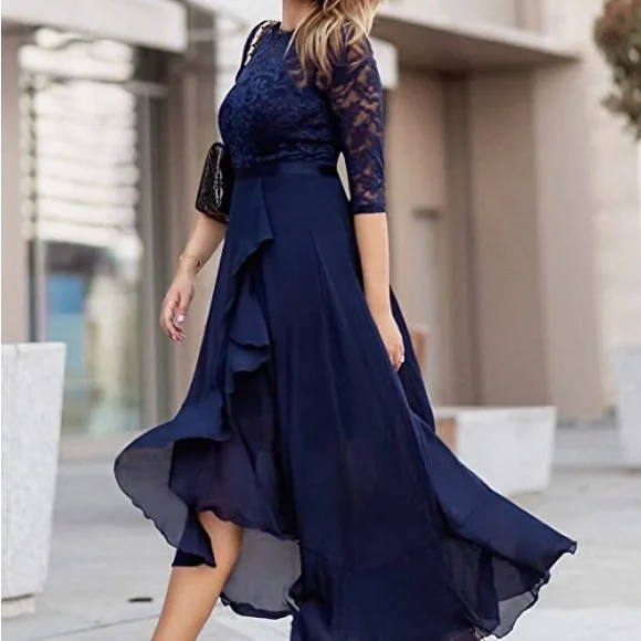 Wrap Dress Amazon Prime Church Dresses Robe Cocktail Miusol Plus Size  Sequin Lace Cocktail Dress V-Neck Ruffle Tiered Chiffon Party Dress  Cocktail Dresses For Women Evening